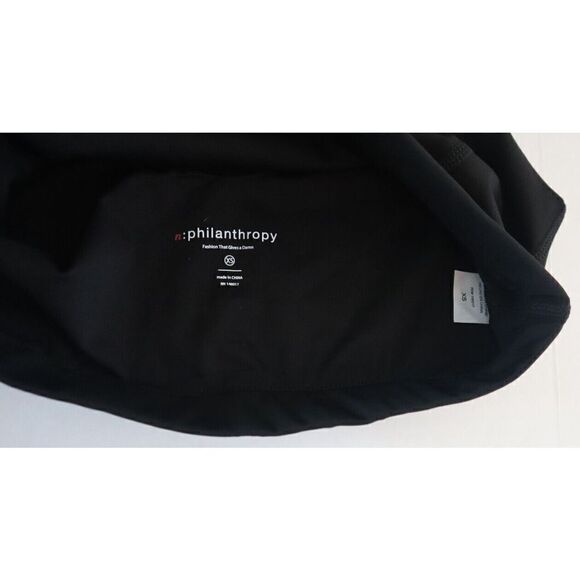 n:philanthropy Women's Sz XS Black Revolve Tille Unpadded Sports Bra - Picture 5 of 5